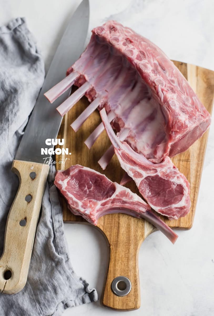 Sườn Cừu cắt kiểu Pháp ướp sẵn