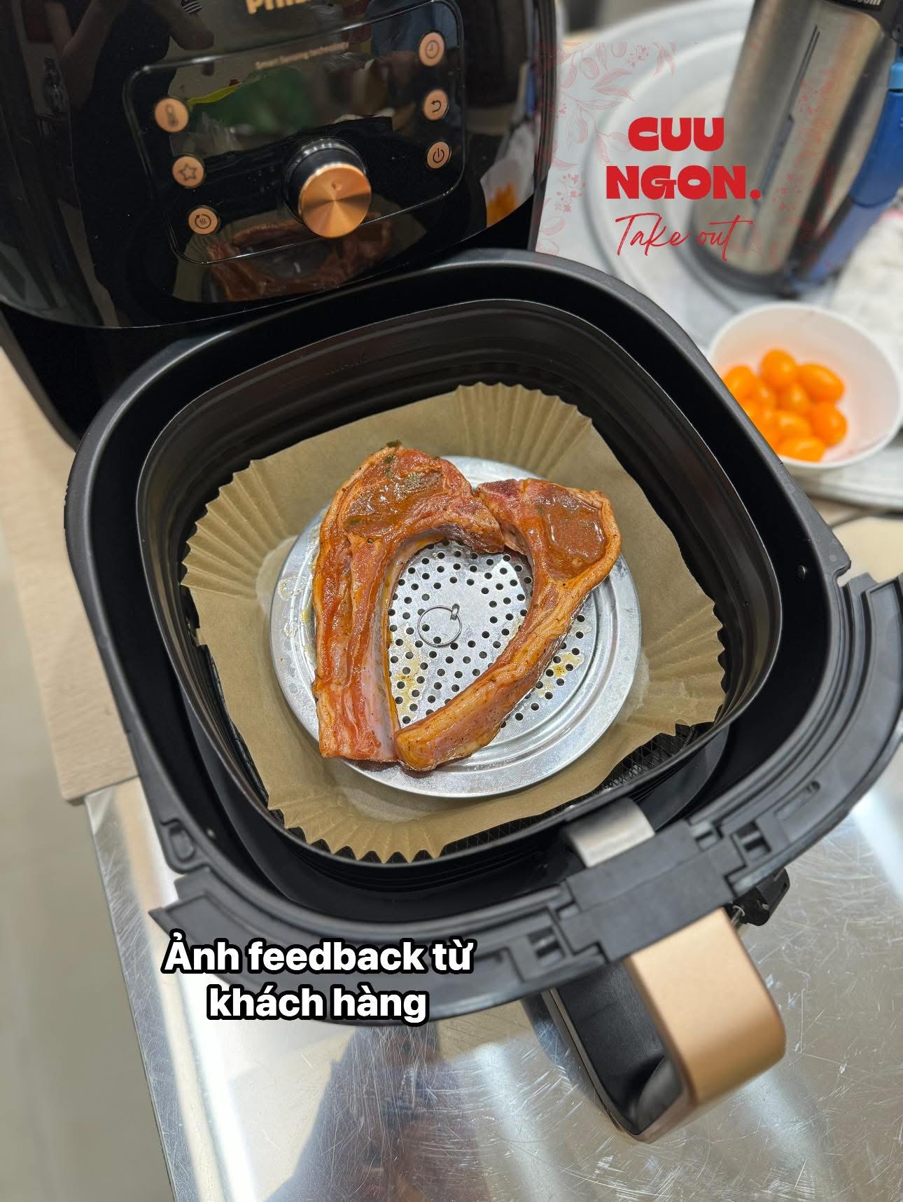 Sườn cừu thảo mộc ướp sẵn