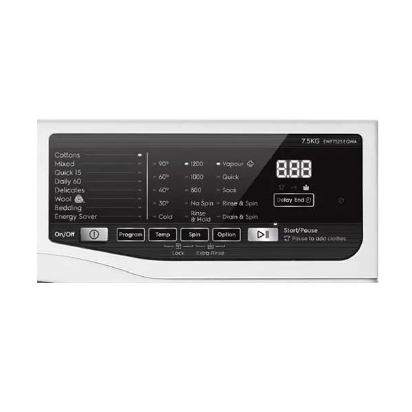 Máy giặt Electrolux Inverter 7.5 Kg EWF7525EQWA