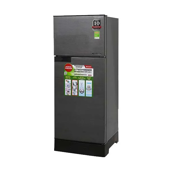 Tủ Lạnh Sharp Inverter 180 Lít SJ-X196E-DSS