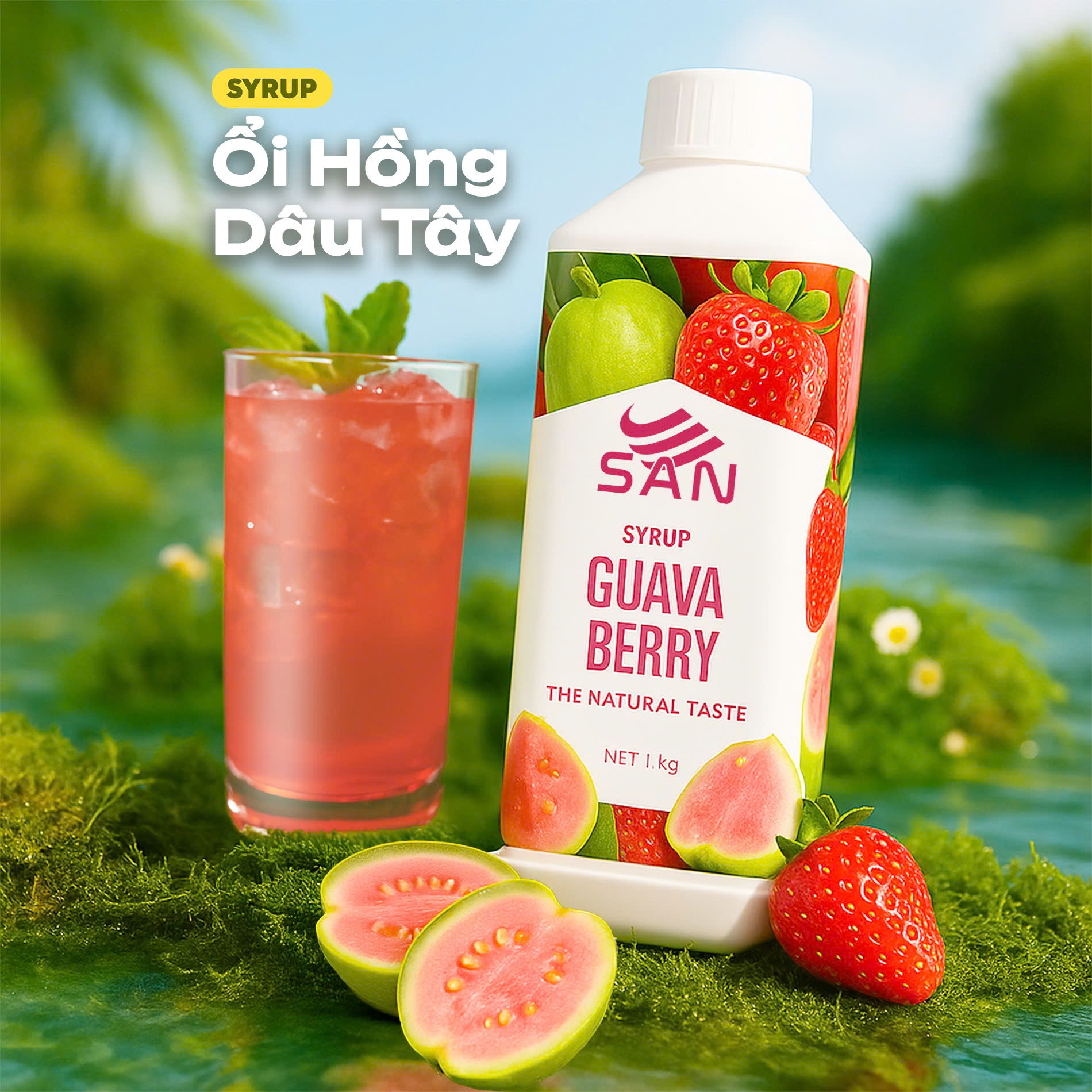 syrup quả mọng