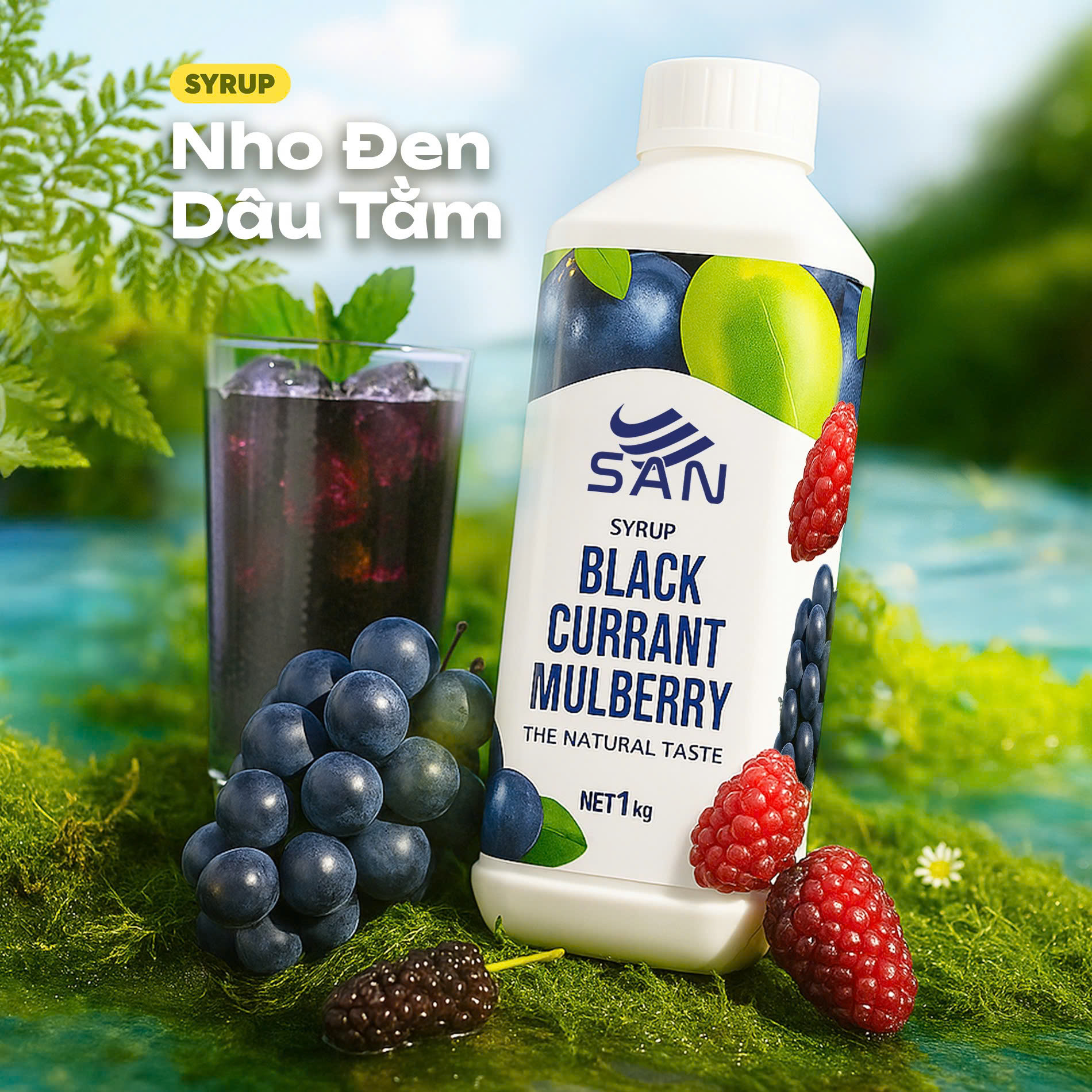syrup hoa quả nam mỹ