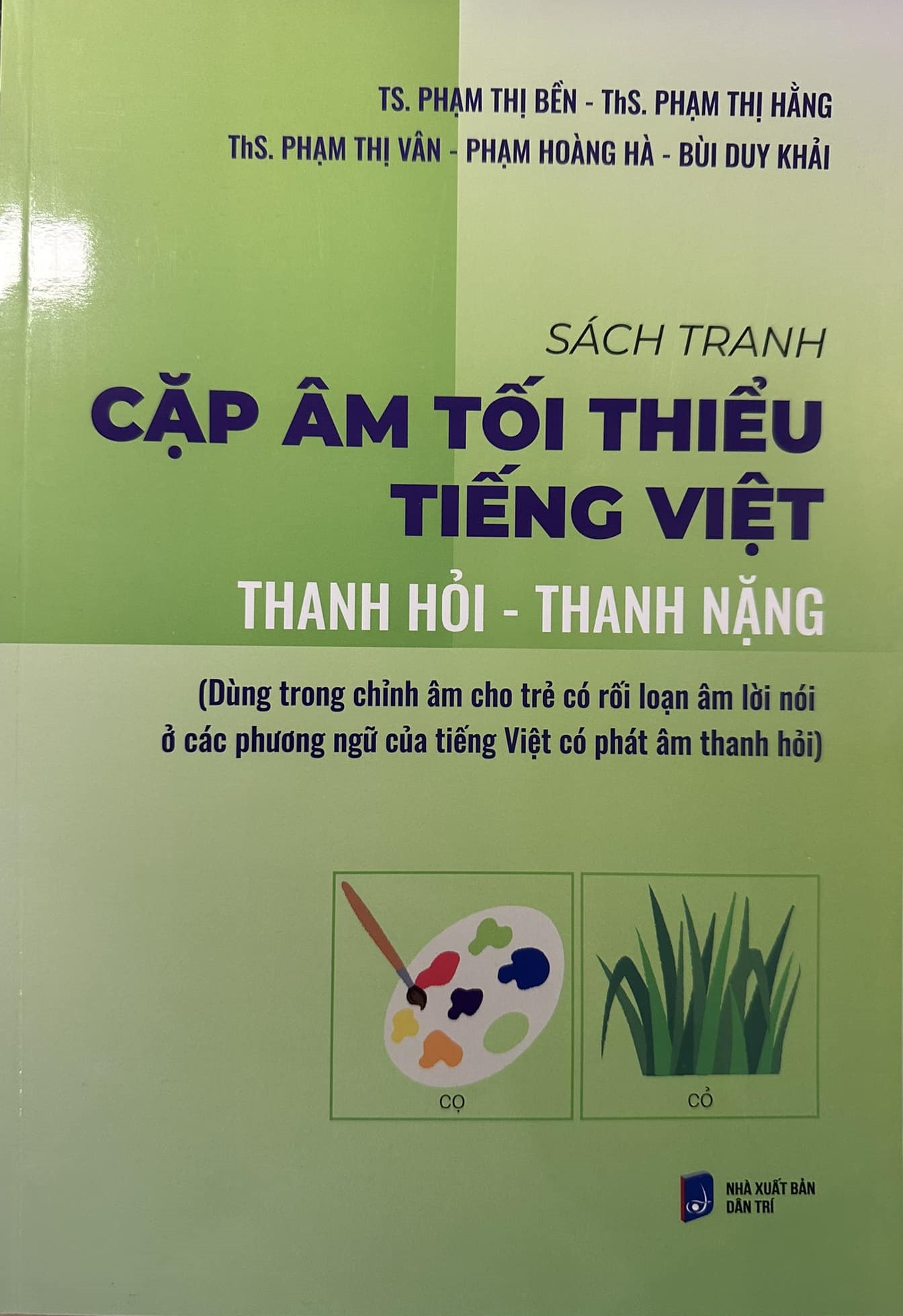 SÁCH TRANH CẶP ÂM TỐI THIỂU TIẾNG VIỆT: THANH HỎI - THANH NẶNG