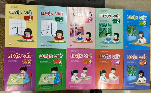 III. BỘ LUYỆN VIẾT LỚP 1 - 5 (10 quyển)