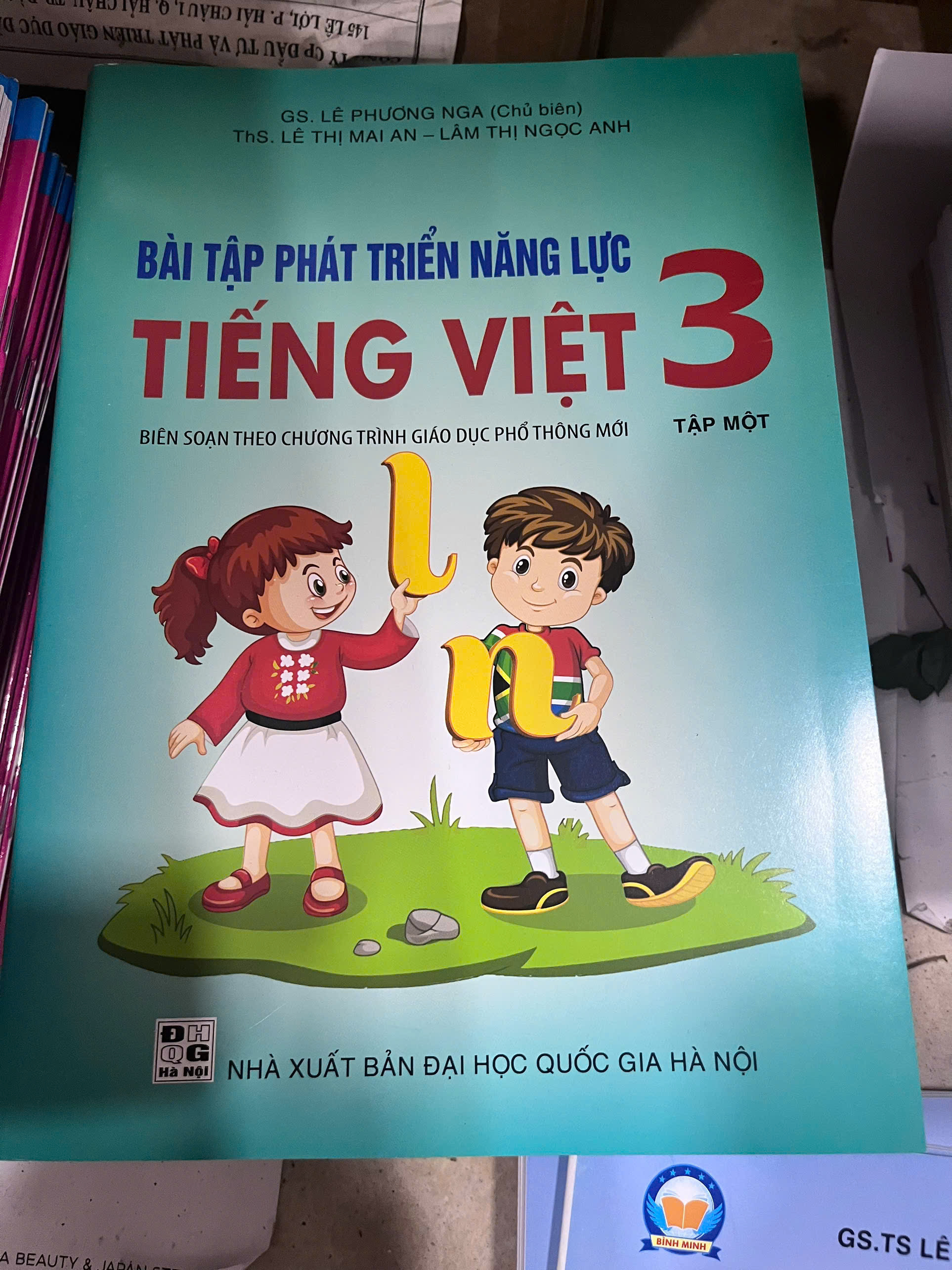 Combo Bài tập tiếng việt phát triển năng lực 3 - tập 1 + 2 (Kết nối)