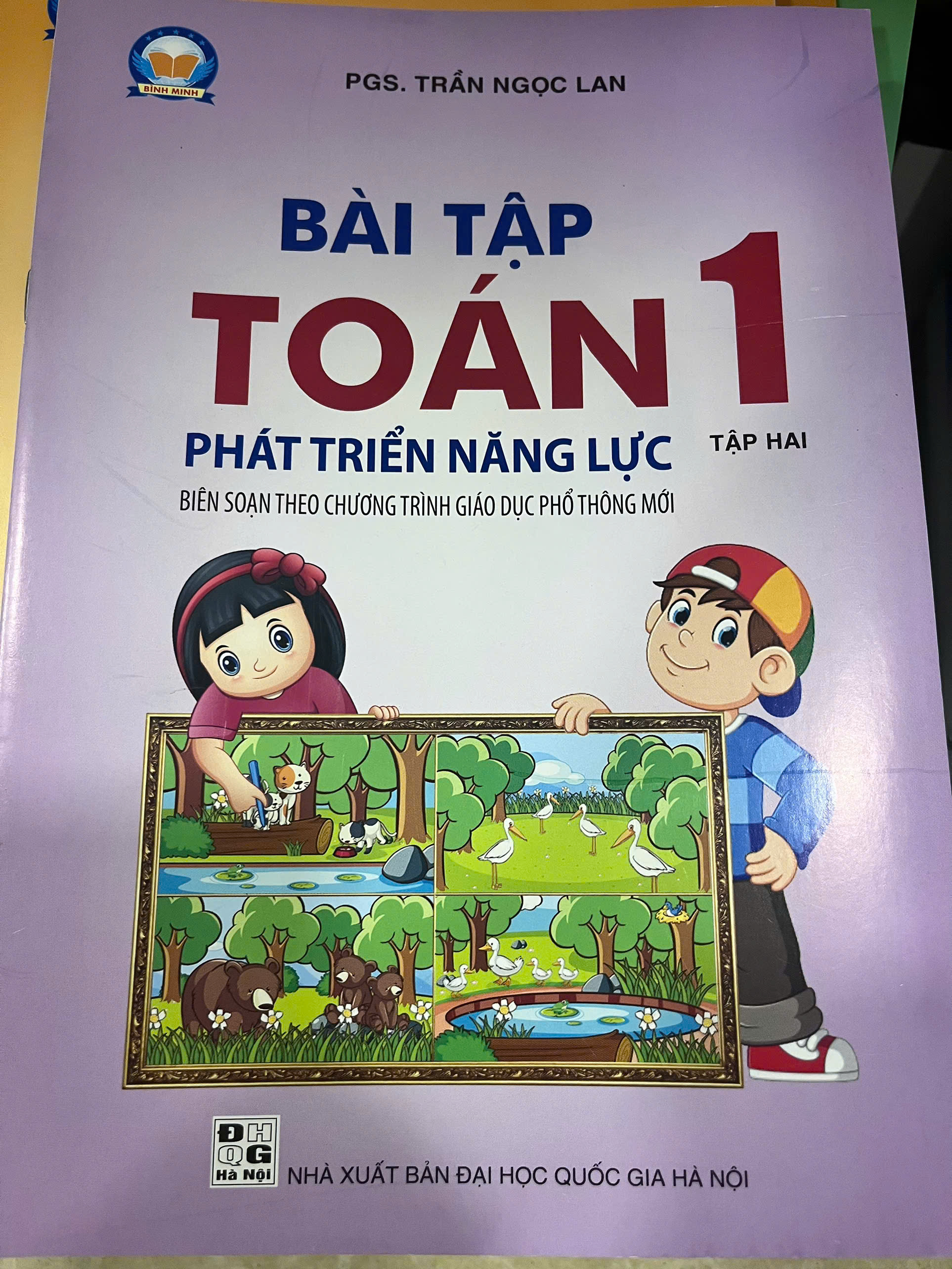 COMBO Bài tập Toán Phát triển năng lực lớp 1 (2 tập)