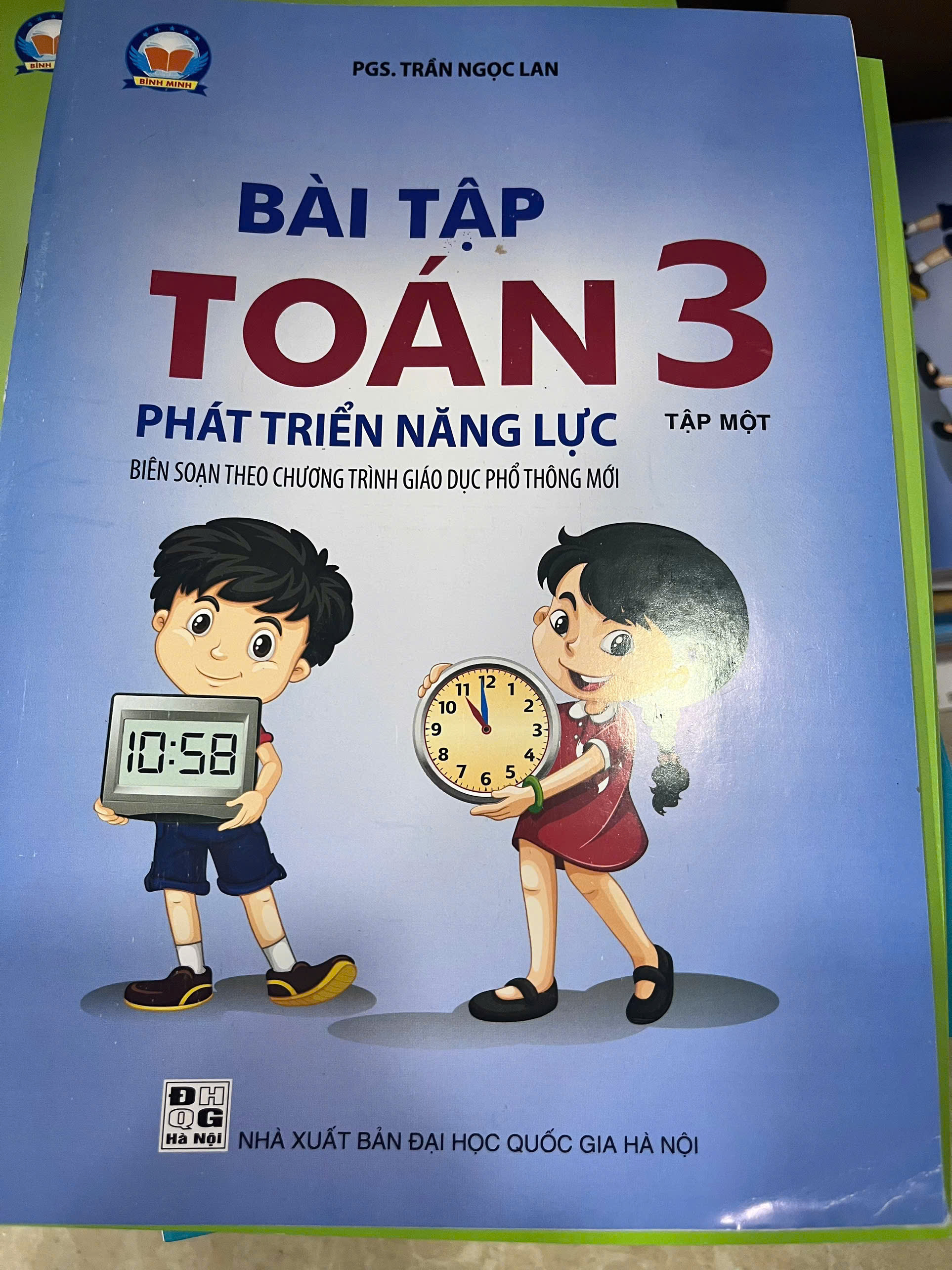 COMBO Bài tập Toán Phát triển năng lực lớp 3 (2 tập)