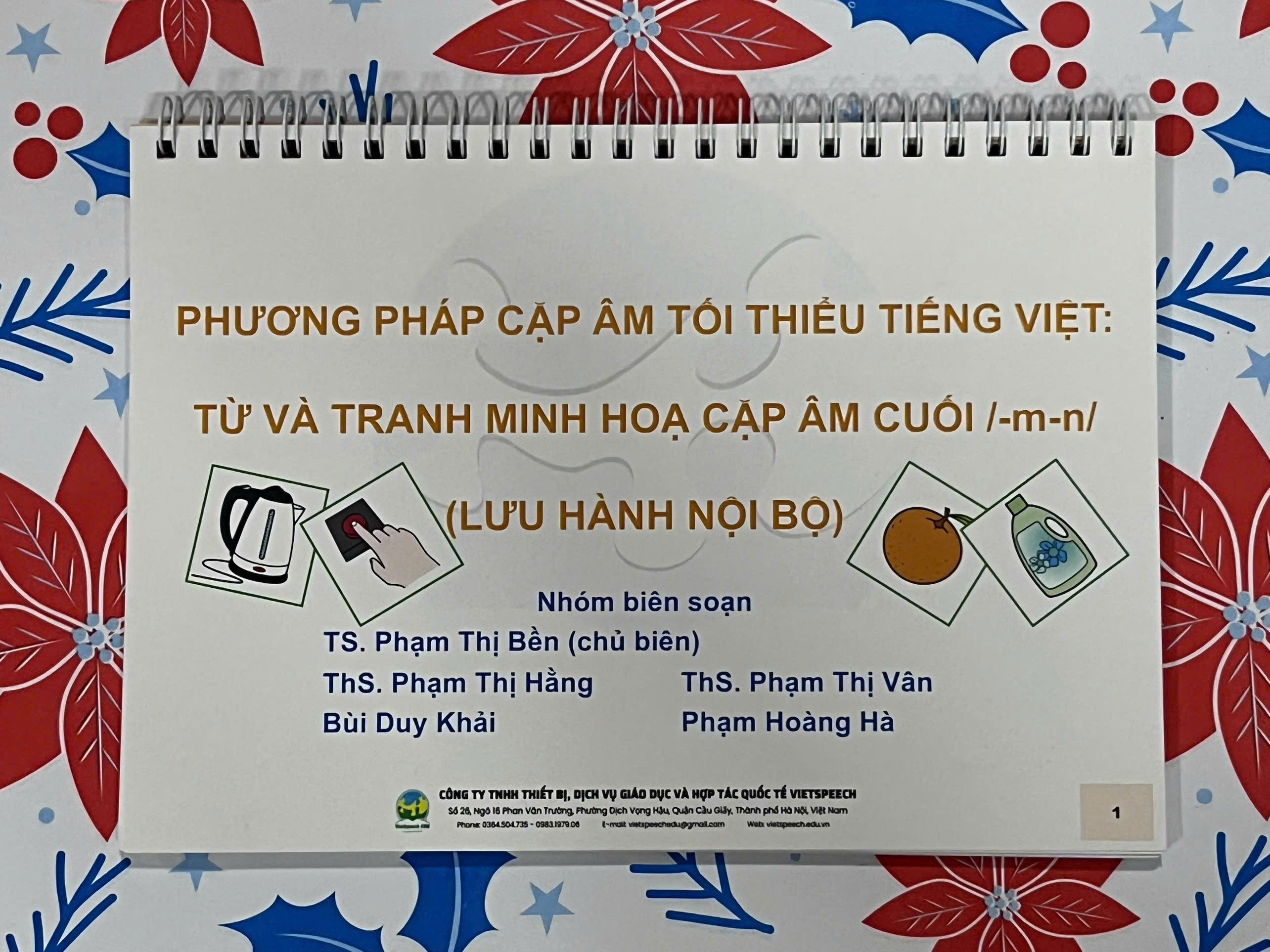 PHƯƠNG PHÁP CẶP ÂM TỐI THIỂU TIẾNG VIỆT: TỪ VÀ TRANH MINH HỌA 6 CẶP ÂM CUỐI /ng-n/, /nh-n/, /p-t/, /m-n/, /c-t/, /t-k/
