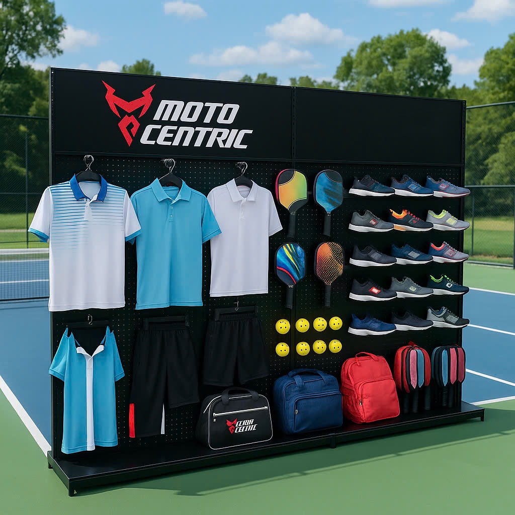 Giải pháp trưng bày sản phẩm pickleball tại sân chơi – Tối ưu trải nghiệm và gia tăng doanh thu