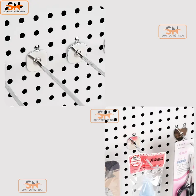 Móc treo táo đơn inox bền, chắc chắn, dễ lắp đặt