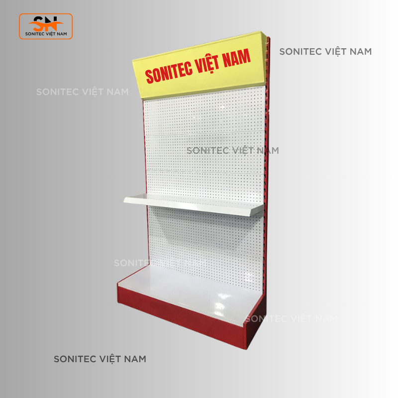 Kệ Lưu Trữ Công Cụ Thiết Kế 1 Tầng Mâm – Giải Pháp Trưng Bày Linh Hoạt, Tiện Lợi