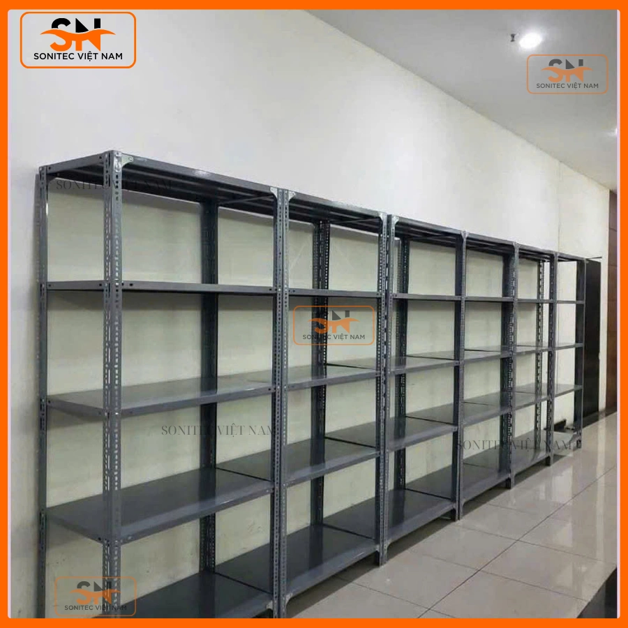 Kệ sắt V lỗ 5 tầng