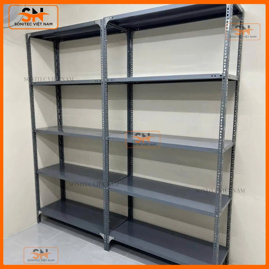 Kệ sắt V lỗ 5 tầng