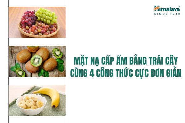 Mặt nạ cấp ẩm bằng trái cây cùng 4 công thức cực đơn giản