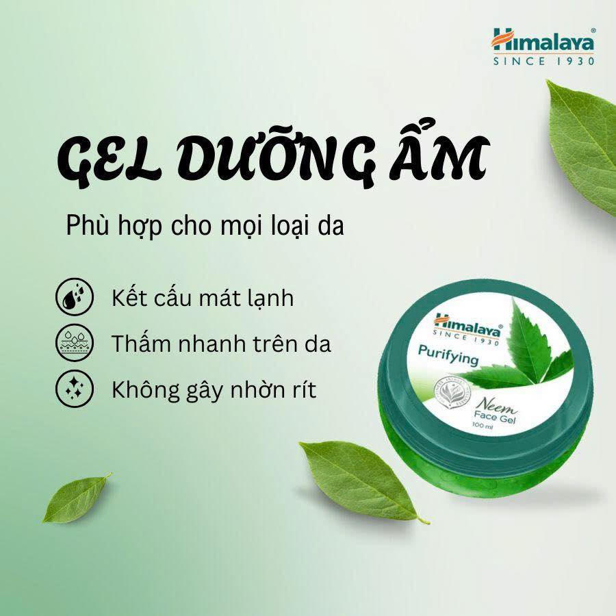 Gel dưỡng ẩm làm dịu da Purifying Neem Face Gel	100gm