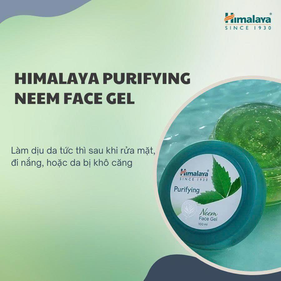 Gel dưỡng ẩm làm dịu da Purifying Neem Face Gel	100gm