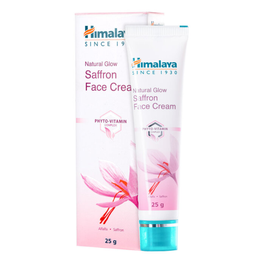 Kem dưỡng sáng da nâng tông chiết xuất nghệ tây Himalaya Natural Glow Saffron Face Cream