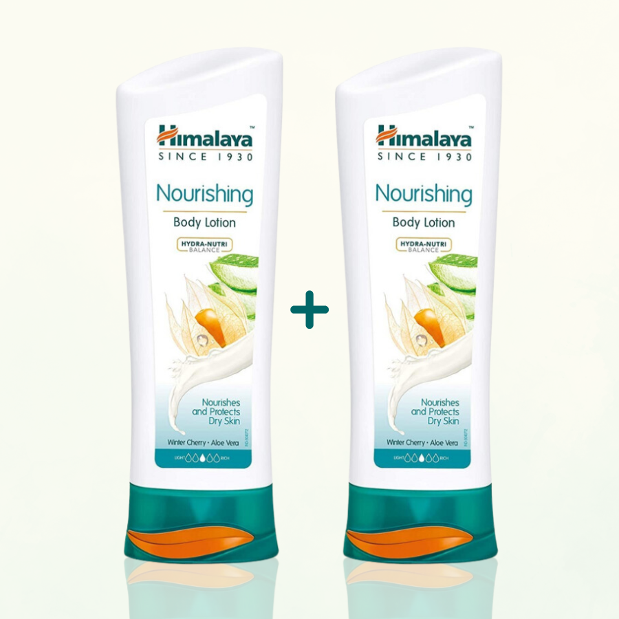 [HSD: 30.07.2025] Sữa dưỡng thể phục hồi da hư tổn Himalaya Nourishing Body Lotion