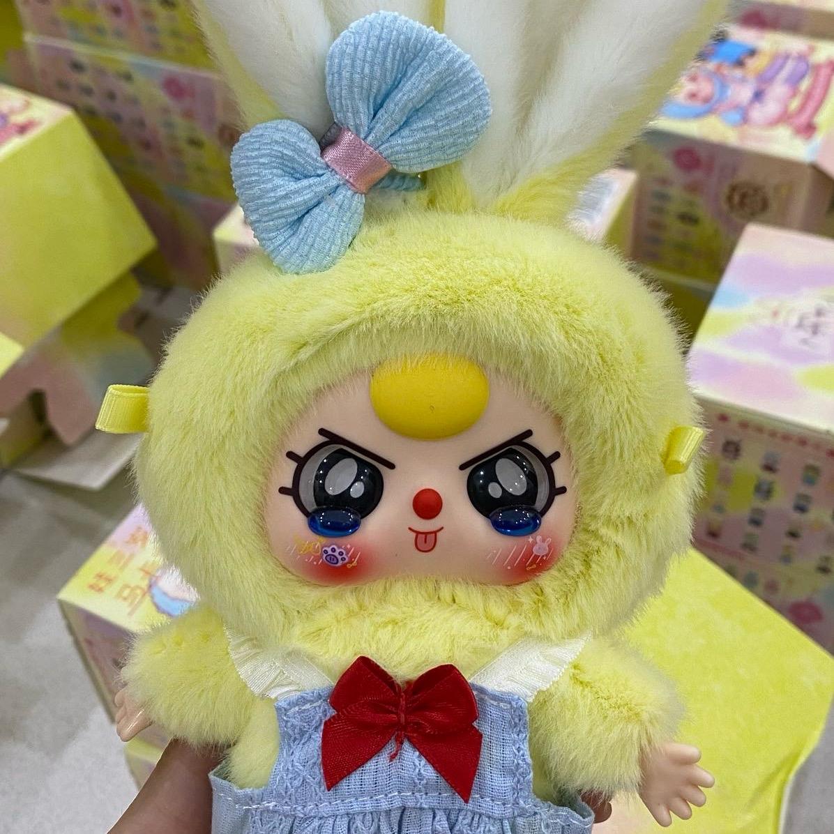 BABY THREE Rabbit Macaron Series Plush Blind Box