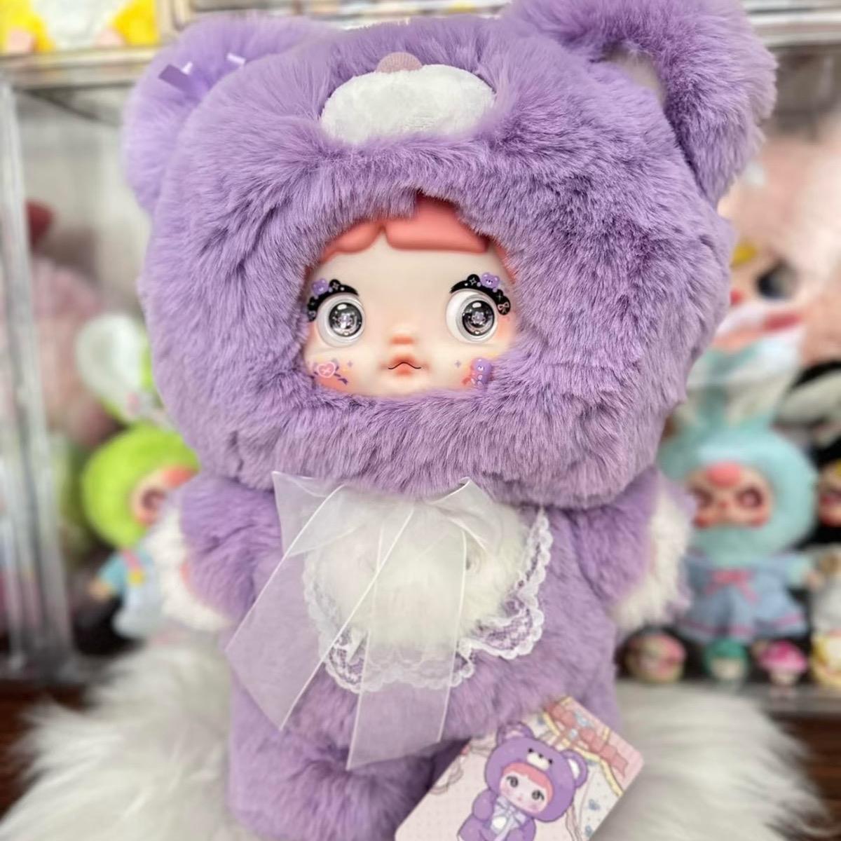 Nommi 400% Series Good Night Bear Plush Doll Series Blind Box