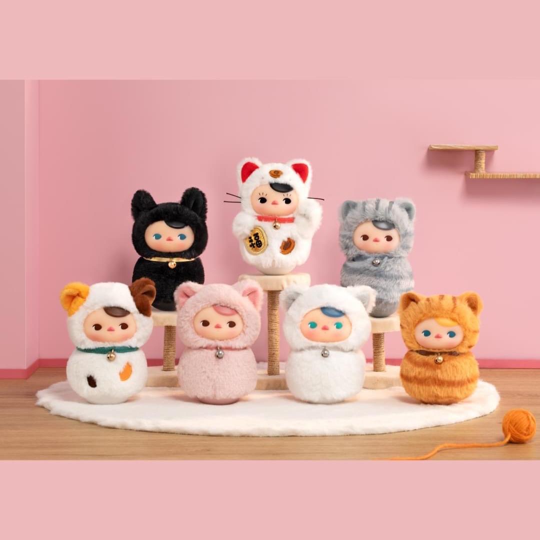 PUCKY Roly-Poly Kitty Series-Vinyl Plush Blind Box