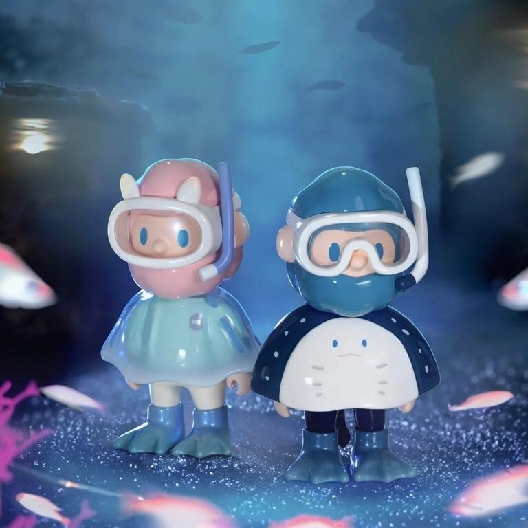 FARMER BOB 9 Encounter In The Wild Series Figure Blind Box