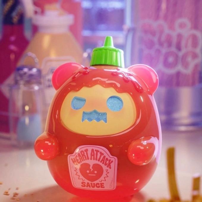 ShinWoo Strange Ghost Dinner Series Figures Blind Box