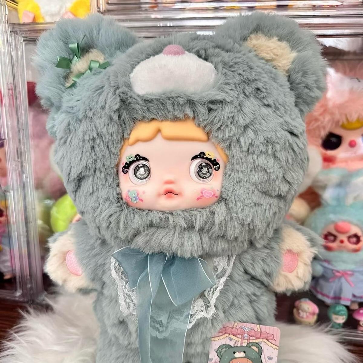 Nommi 400% Series Good Night Bear Plush Doll Series Blind Box
