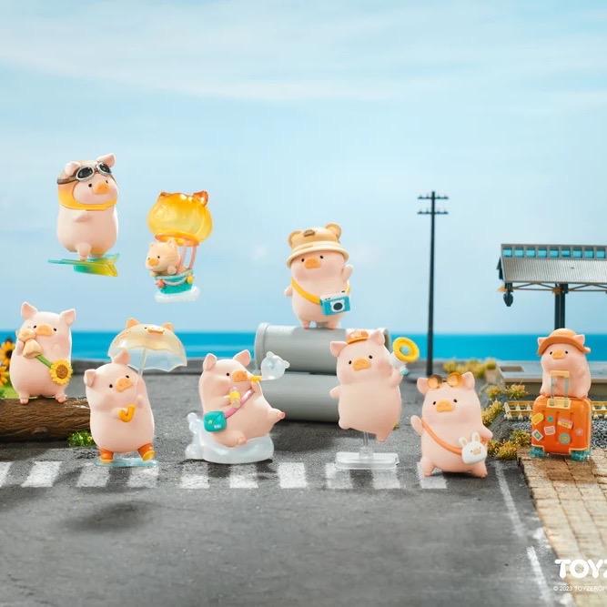 LuLu The Piggy Travel Series Figures Blind box