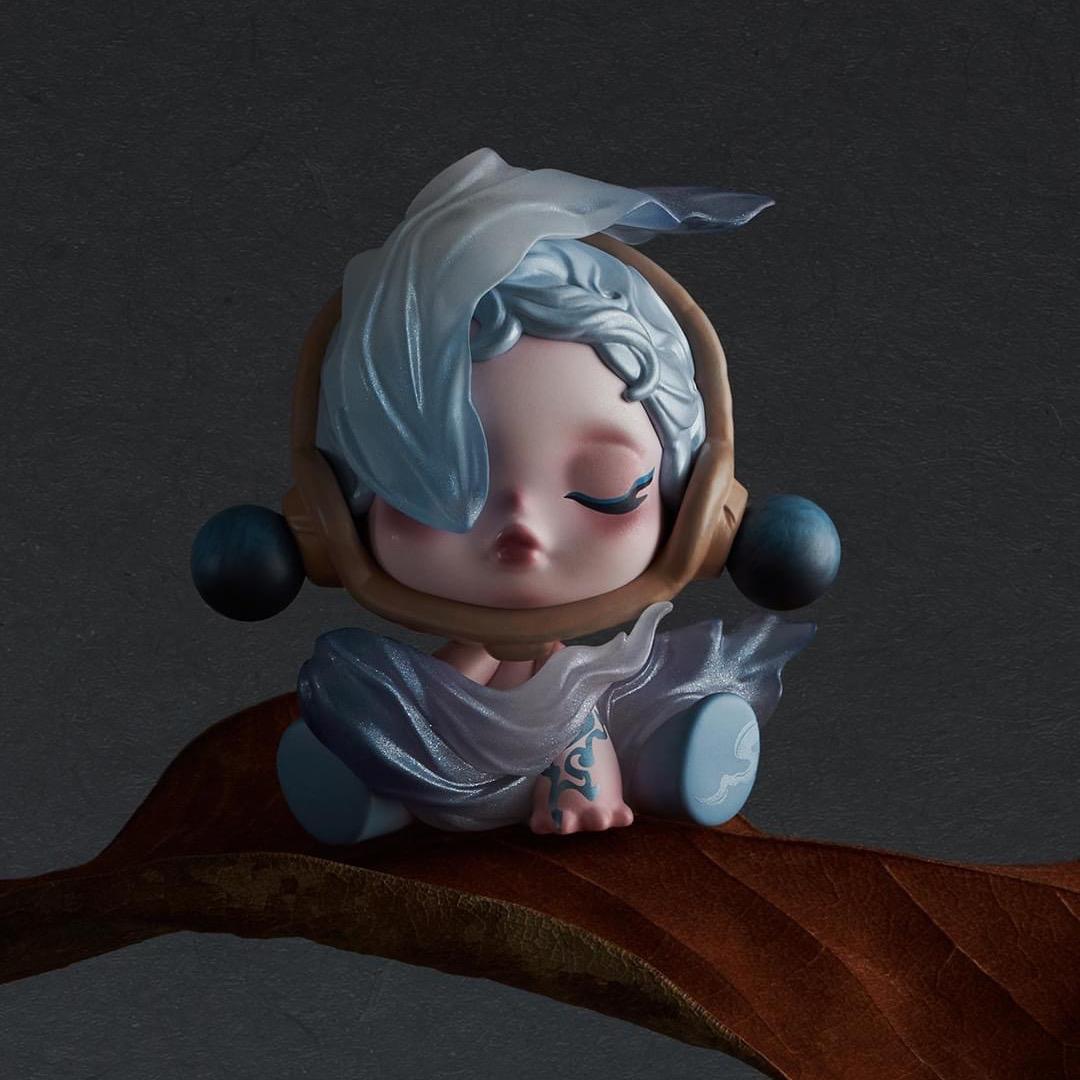 SKULLPANDA The Ink Plum Blossom Series Figures Blind Box