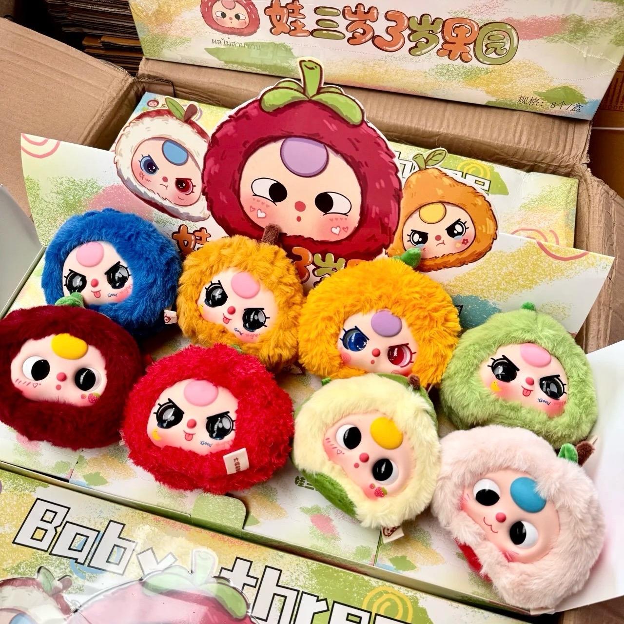 BABY THREE Fruit Series Plush Blind Box
