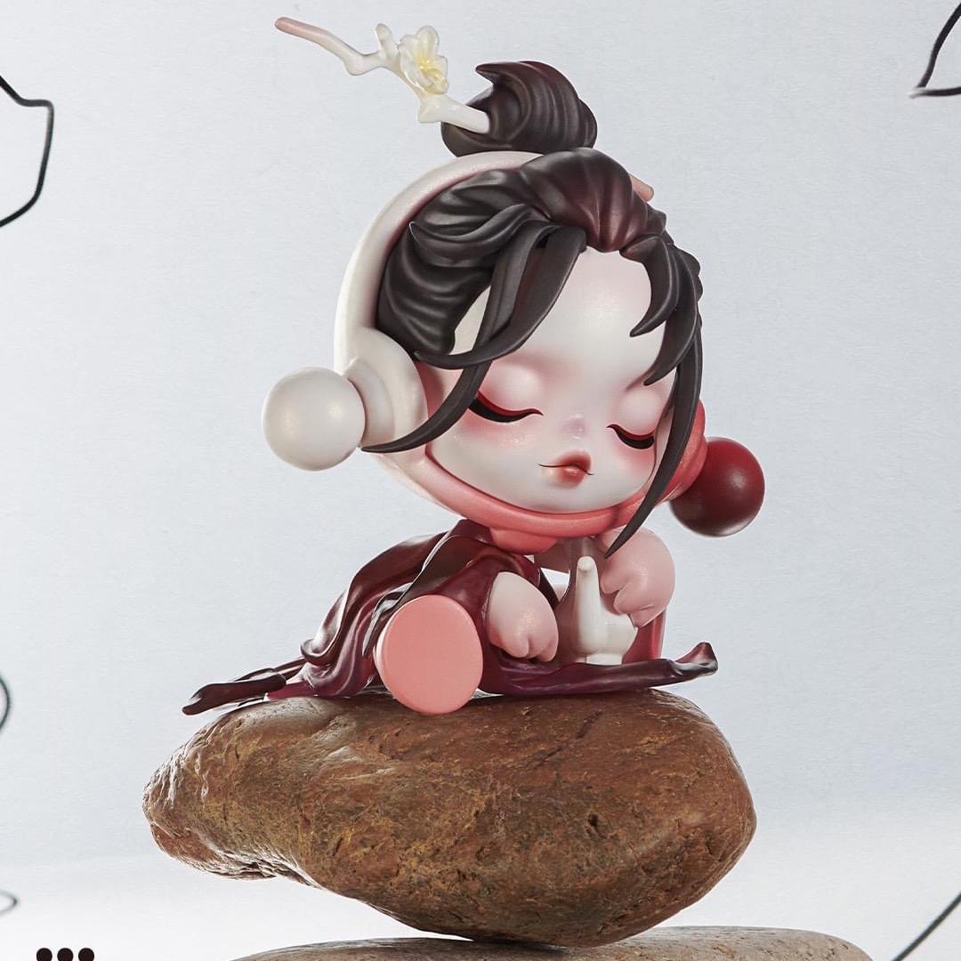 SKULLPANDA The Ink Plum Blossom Series Figures Blind Box