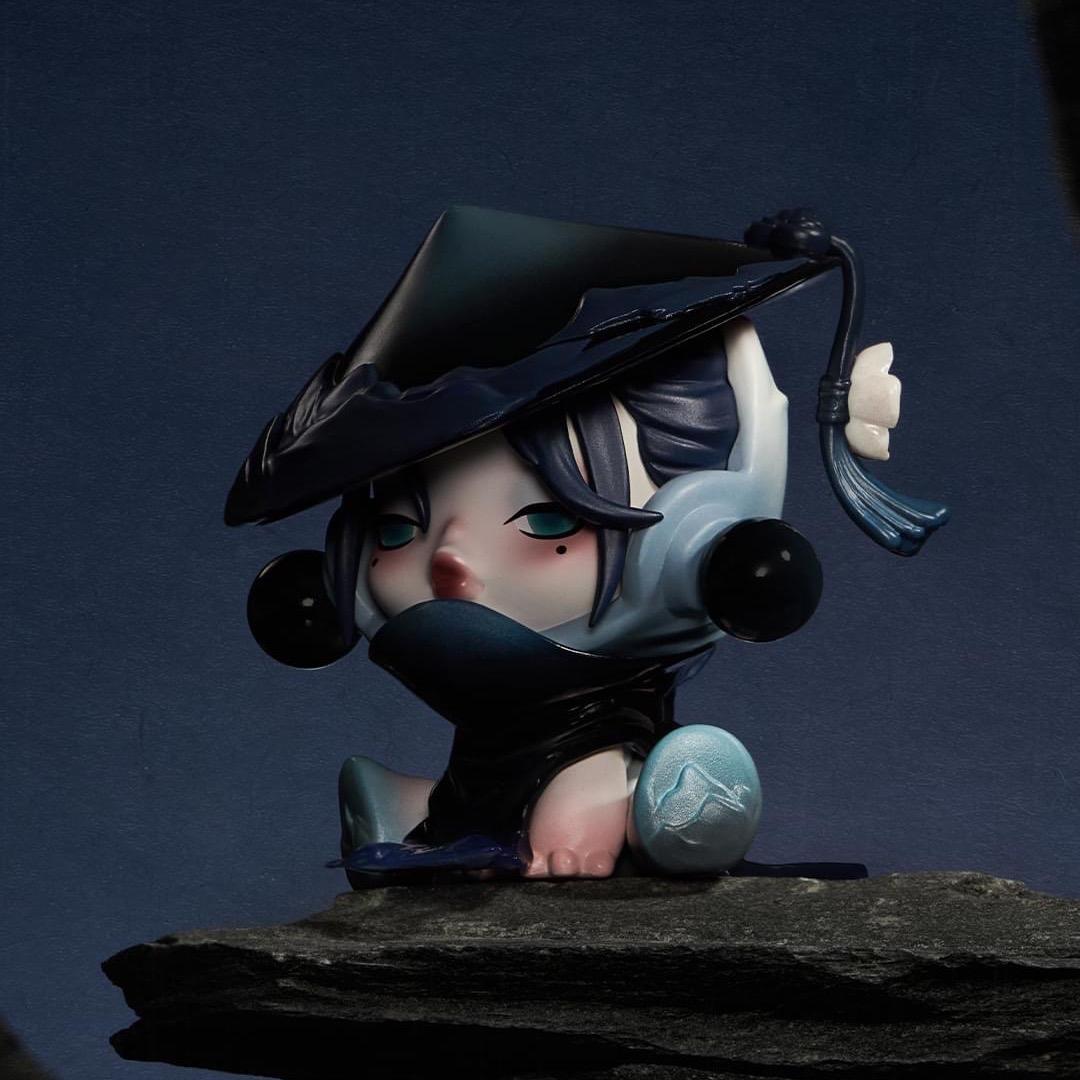 SKULLPANDA The Ink Plum Blossom Series Figures Blind Box