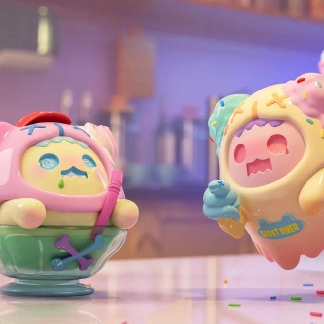 ShinWoo Strange Ghost Dinner Series Figures Blind Box