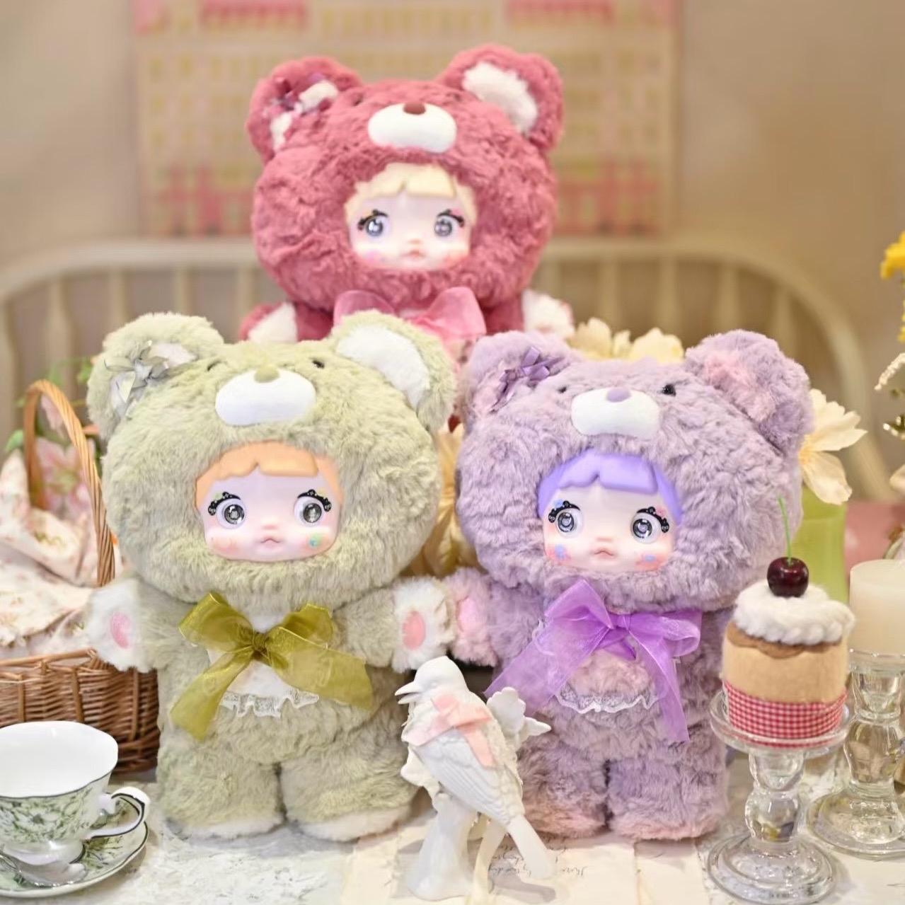 Nommi 400% Series Good Night Bear Plush Doll Series Blind Box