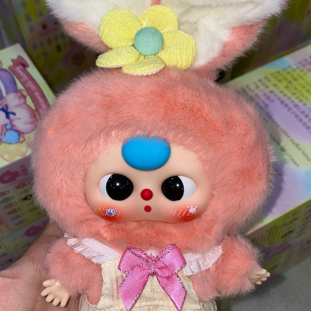BABY THREE Rabbit Macaron Series Plush Blind Box