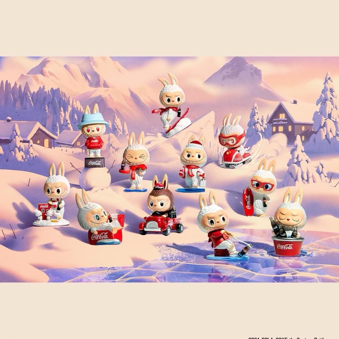 THE MONSTERS COCA-COLA Series Figures Blind Box
