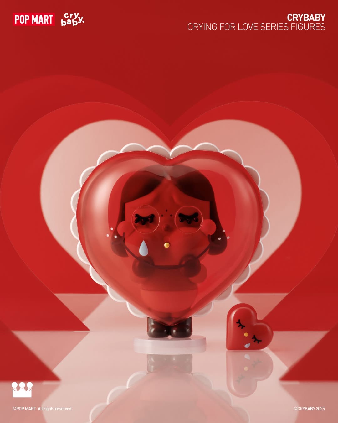 CRYBABY Crying For Love Series Figures BLIND BOX