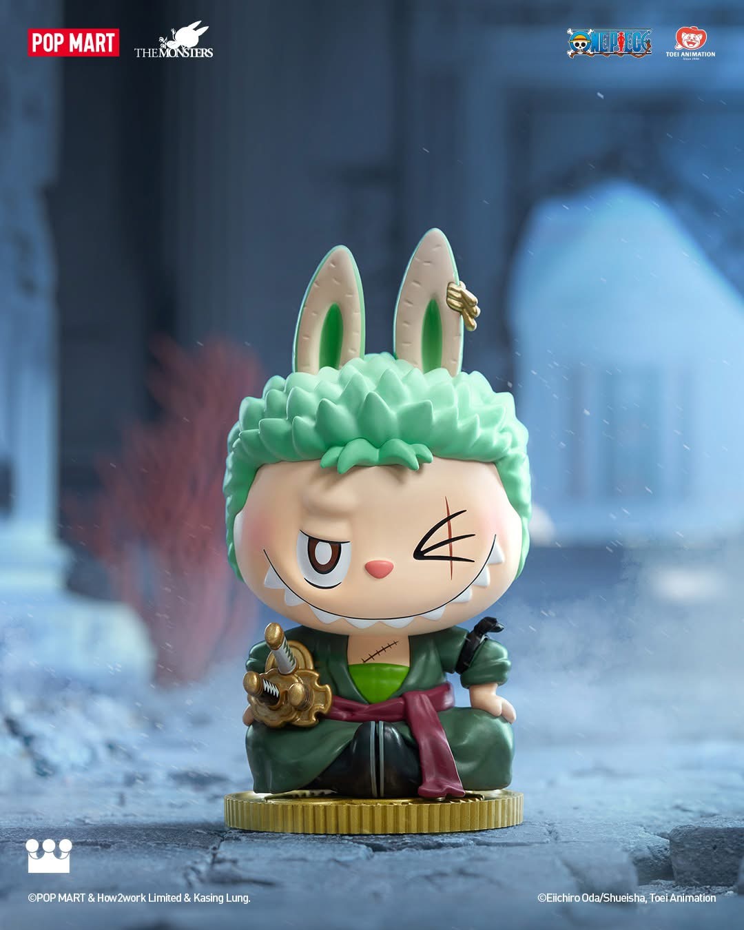 LABUBU The Monsters x ONE PIECE Series Figures BLIND BOX