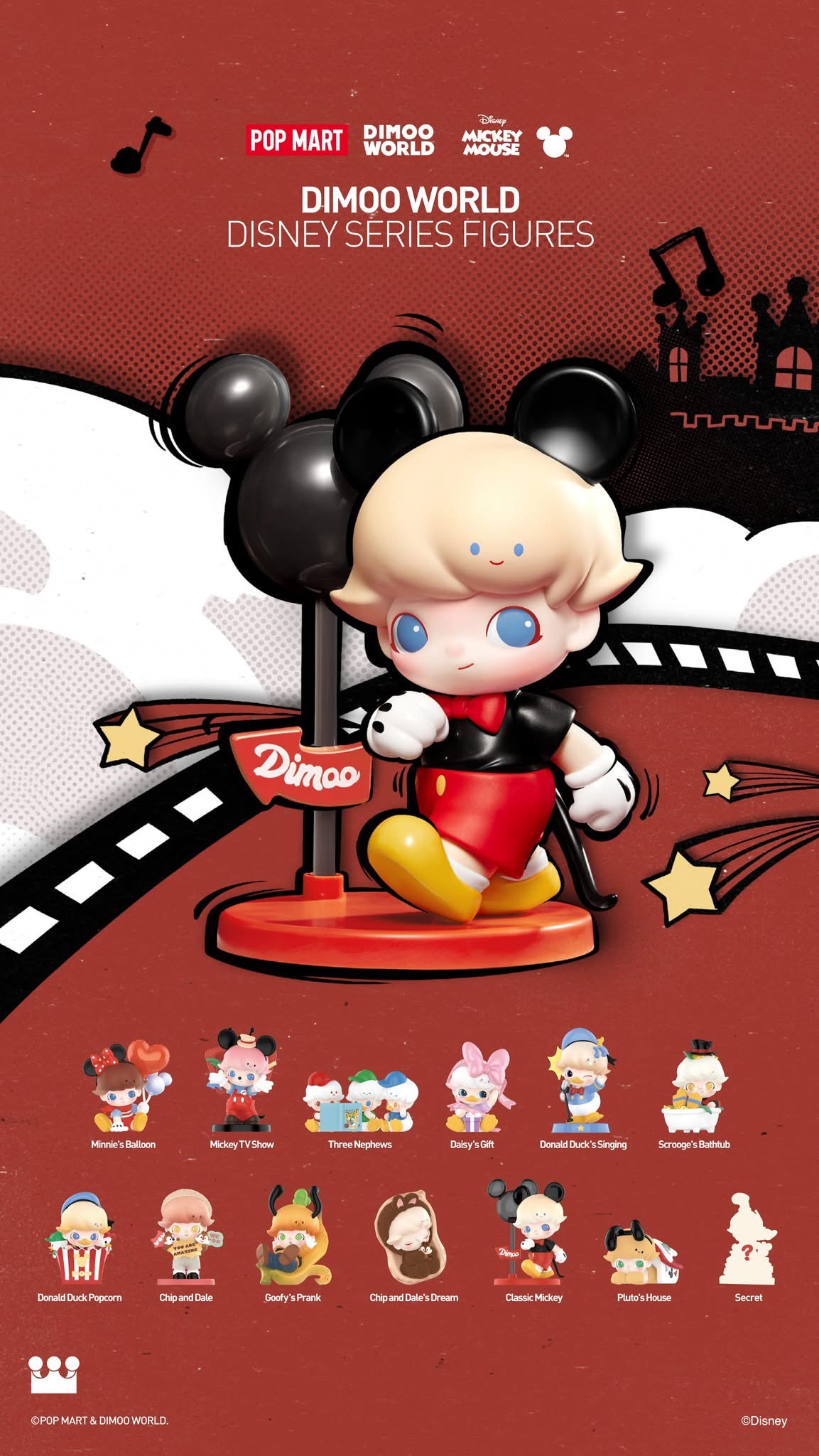 DIMOO Disney Series Figures BLIND BOX