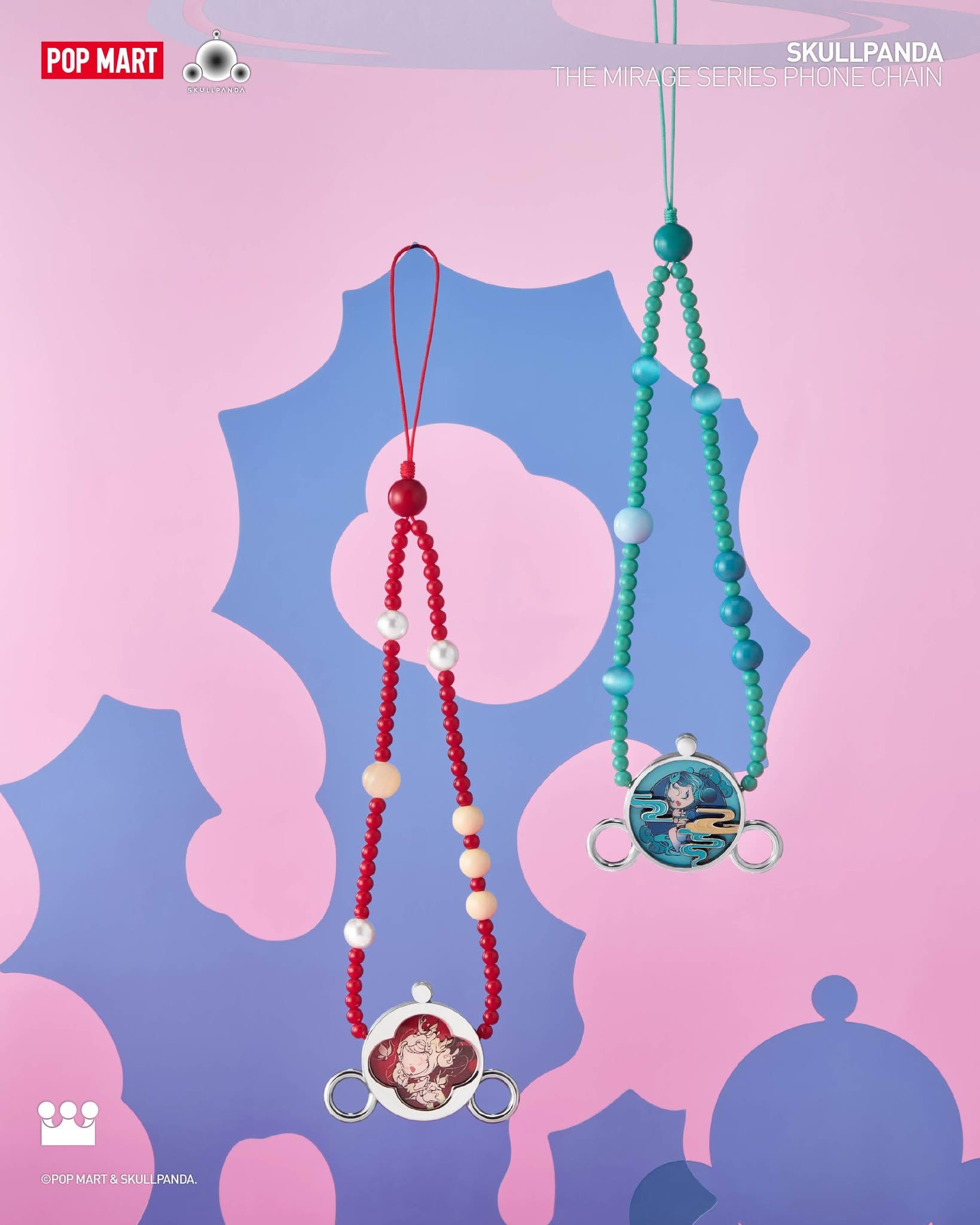 SKULLPANDA The Mirage Series Phone Chain BLIND BOX
