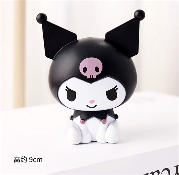 Trang trí Kuromi nhựa đẹp (9cm) L1