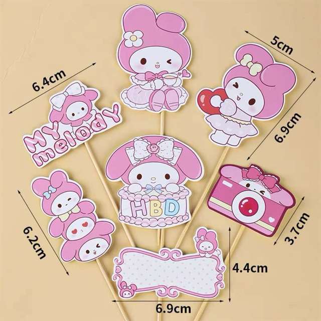 10 set que cắm Melody + HPBD + máy ảnh hồng
