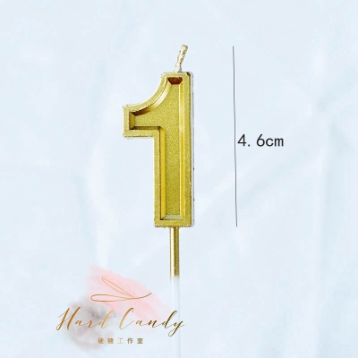 Combo hộp nến viền vàng GOLD số 1 (25c/hộp)