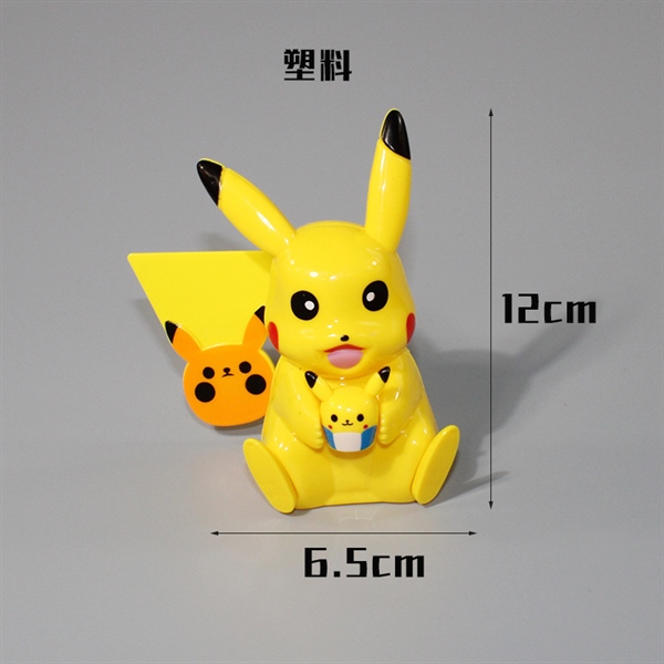 Trang trí Pikachu nhựa nhẹ (loại 2)