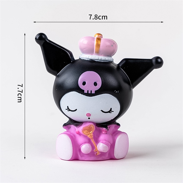 Trang trí công chúa Kuromi đội vương miện