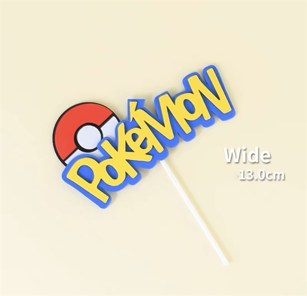 Que cắm xốp Pokemon + quả cầu Poke