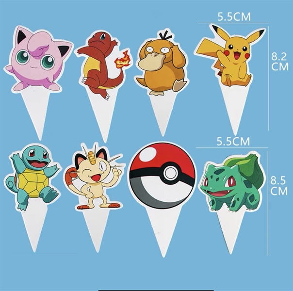 Set tag giấy 24 thẻ Pokemon (Mew + cầu Poke)