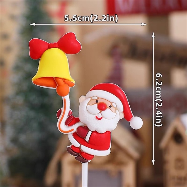 Trang trí slc GS ông già Noel rung chuông vàng (CC)