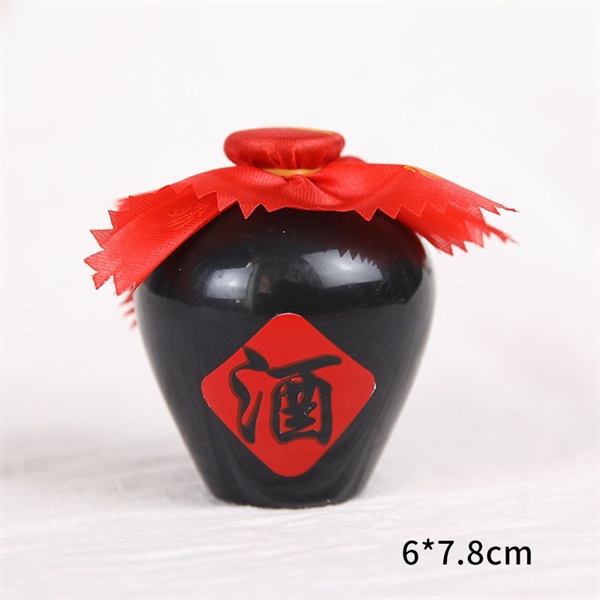 Trang trí tết chum rượu - hũ rượu